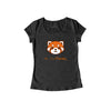 Mr_RedPanda_ - Damen Shirt schwarz