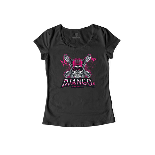 DjangoMaracuja - Damen Shirt schwarz