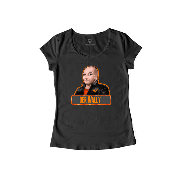 Der_Wally - Damen Shirt schwarz