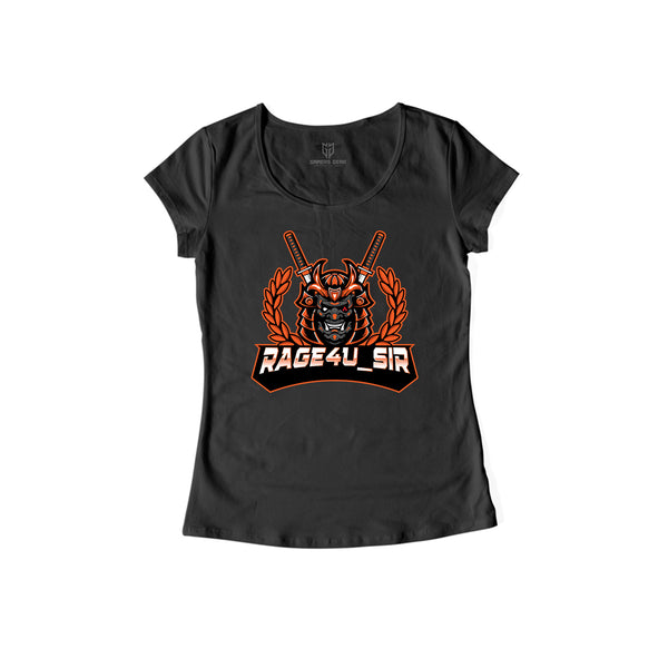 Rage4u_Sirs - Damen Shirt schwarz