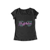 HuffleLove97 - Damen Shirt schwarz