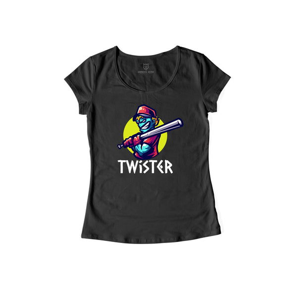 Twister Damen Shirt schwarz