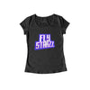 FlyStarZz - Damen Shirt schwarz