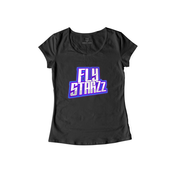 FlyStarZz - Damen Shirt schwarz