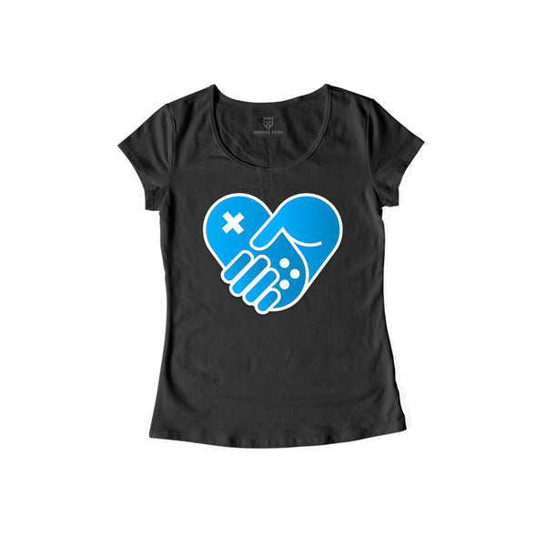 konsolen-reparatur Poschnar - Damen Shirt schwarz