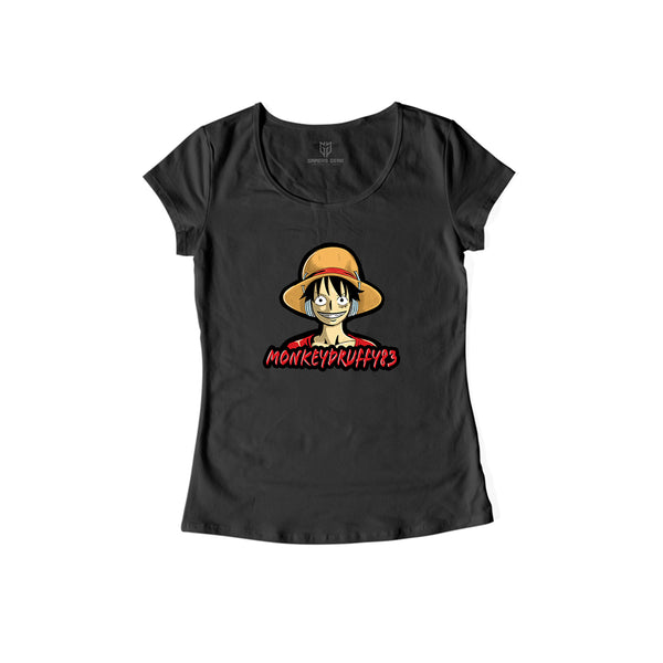 Monkey - Damen Shirt schwarz