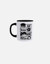 GamersGear Tasse "Eat. Sleep. Game. Repeat"
