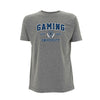 GamersGear T-Shirt "Gaming University" grau-meliert