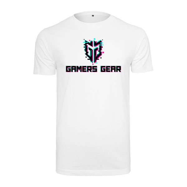GamersGear T-Shirt "Glitch" weiß