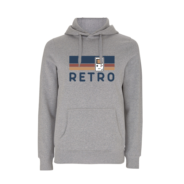 GamersGear Hoodie "Retro" grau