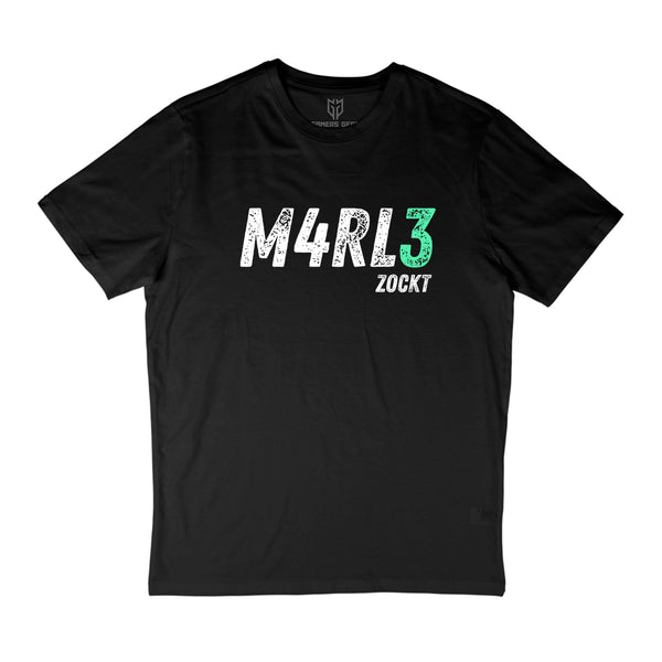 M4RL3ZOCKT- T-Shirt schwarz