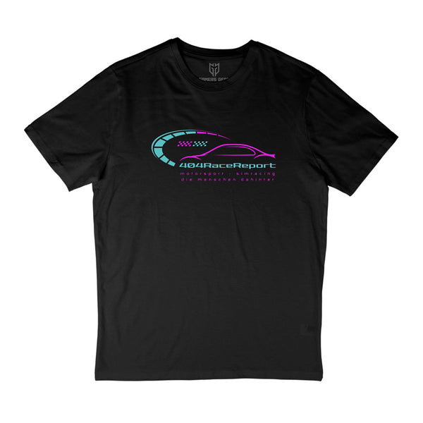 404RaceReport - T-Shirt schwarz