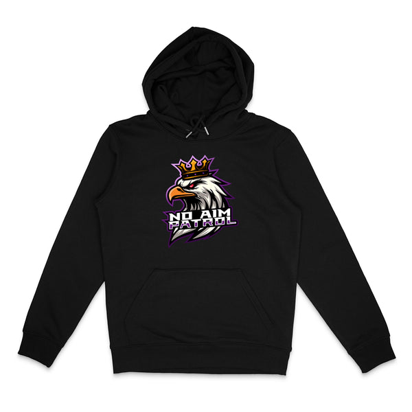 No Aim Patrol- Hoodie schwarz