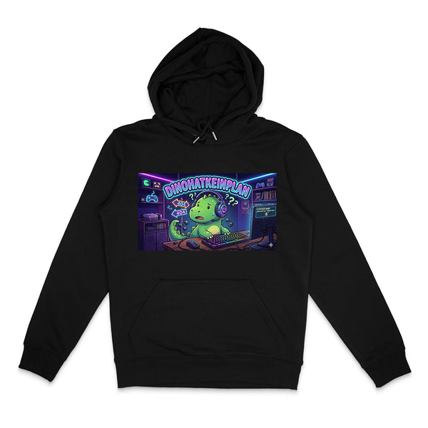 Dino- Hoodie schwarz