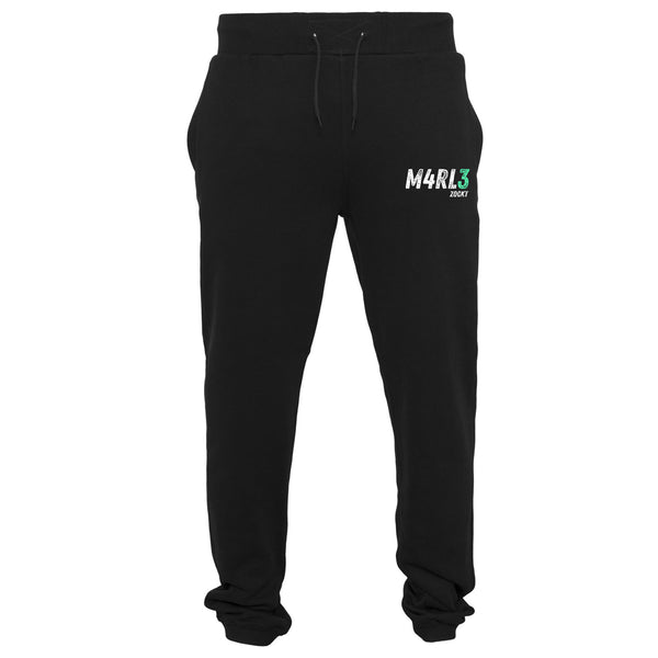 M4RL3ZOCKT- Jogginghose schwarz