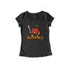 Bullpentwo_3- Damen Shirt schwarz