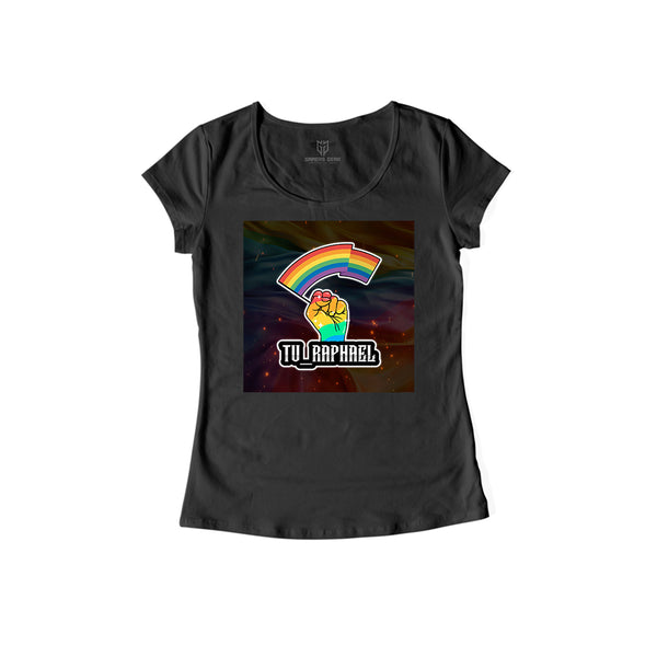 Tv_Raphael- Damen Shirt schwarz