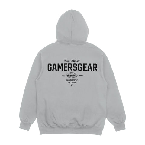 GamersGear Hoodie "Essential" lightasphalt