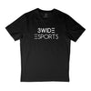 3Wide-eSports- T-Shirt schwarz