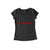 Skopjaner-Font - Damen Shirt schwarz