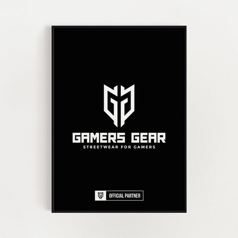 GamersGear Artprint "Official Partner" - 50x70cm