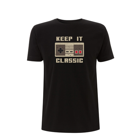 GamersGear T-Shirt "Keep it Classic" schwarz